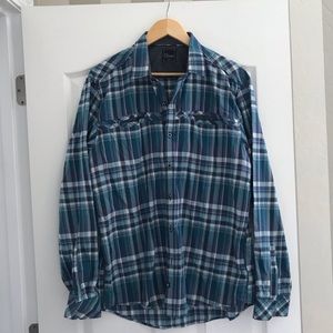 7 DIAMOND Long sleeve collar men’s button down